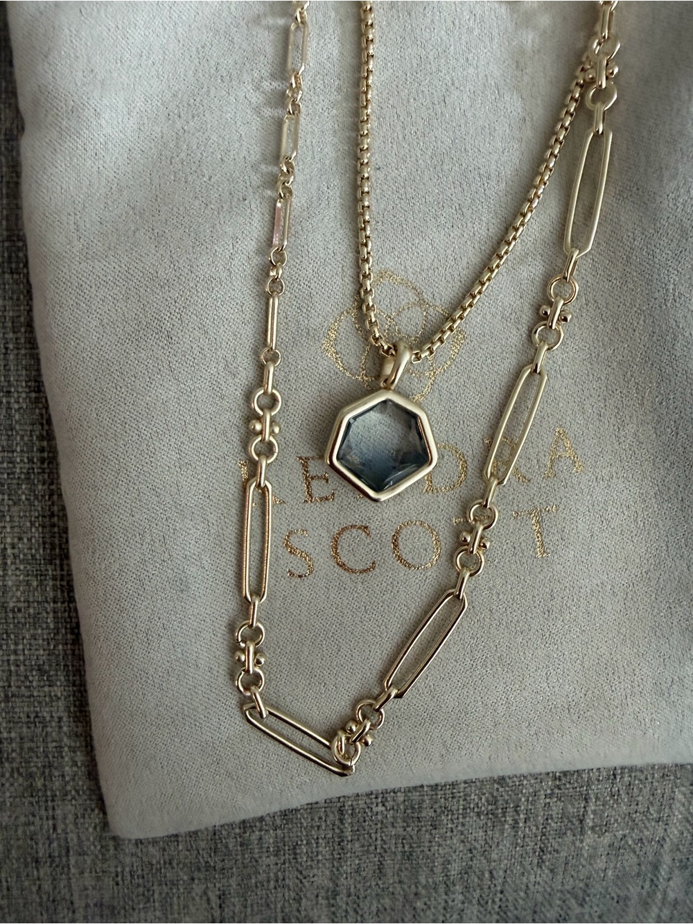 Kendra Scott Vanessa Multi Strand Necklace - Picture 2 of 2